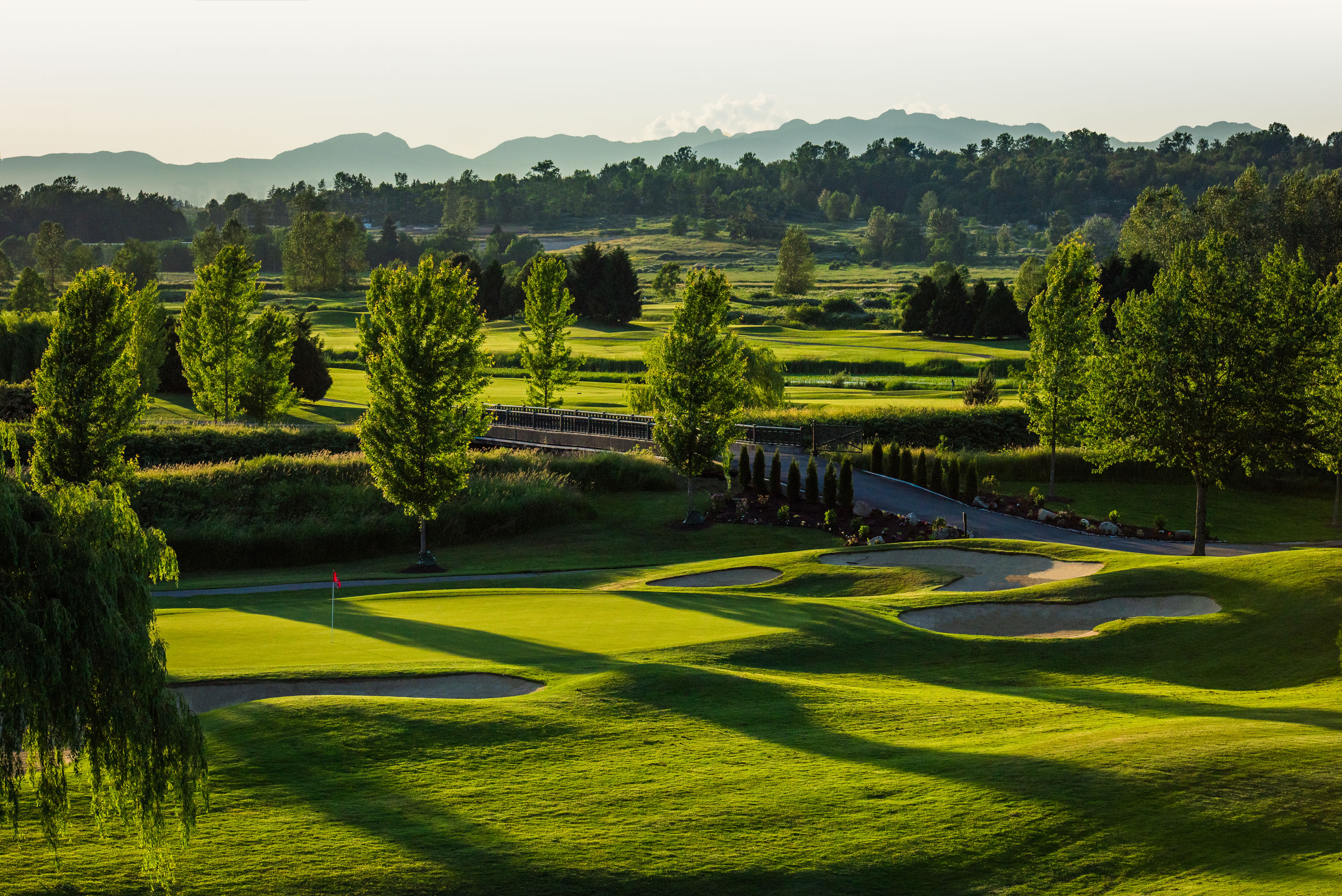 Landscape view of Northview Golf's ridge course.