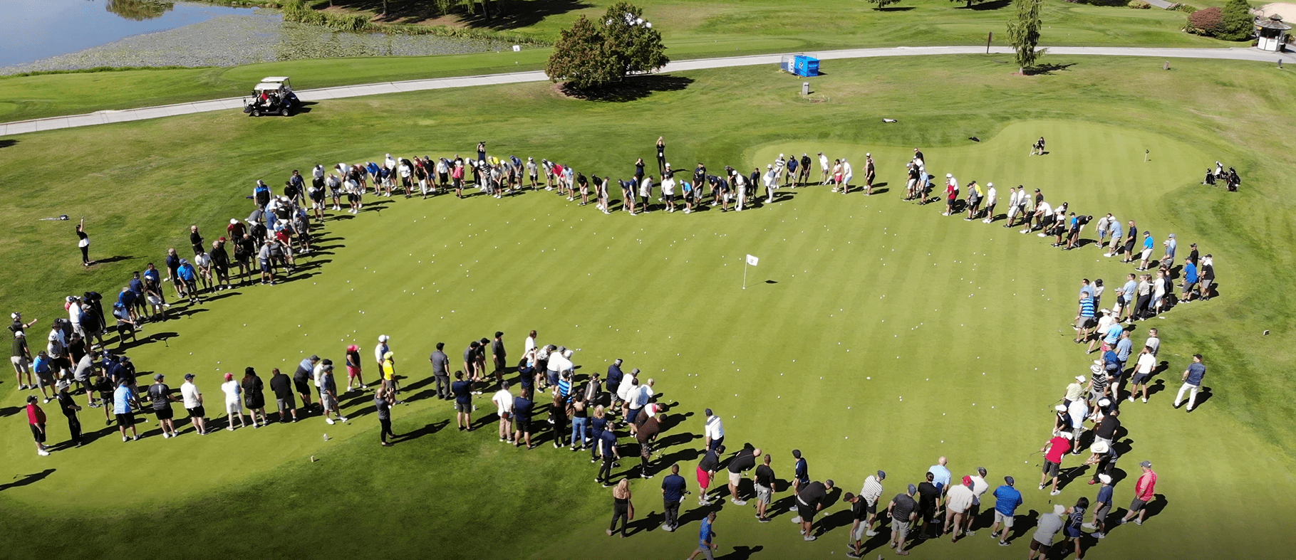 Aerial view of spectators during a tournament